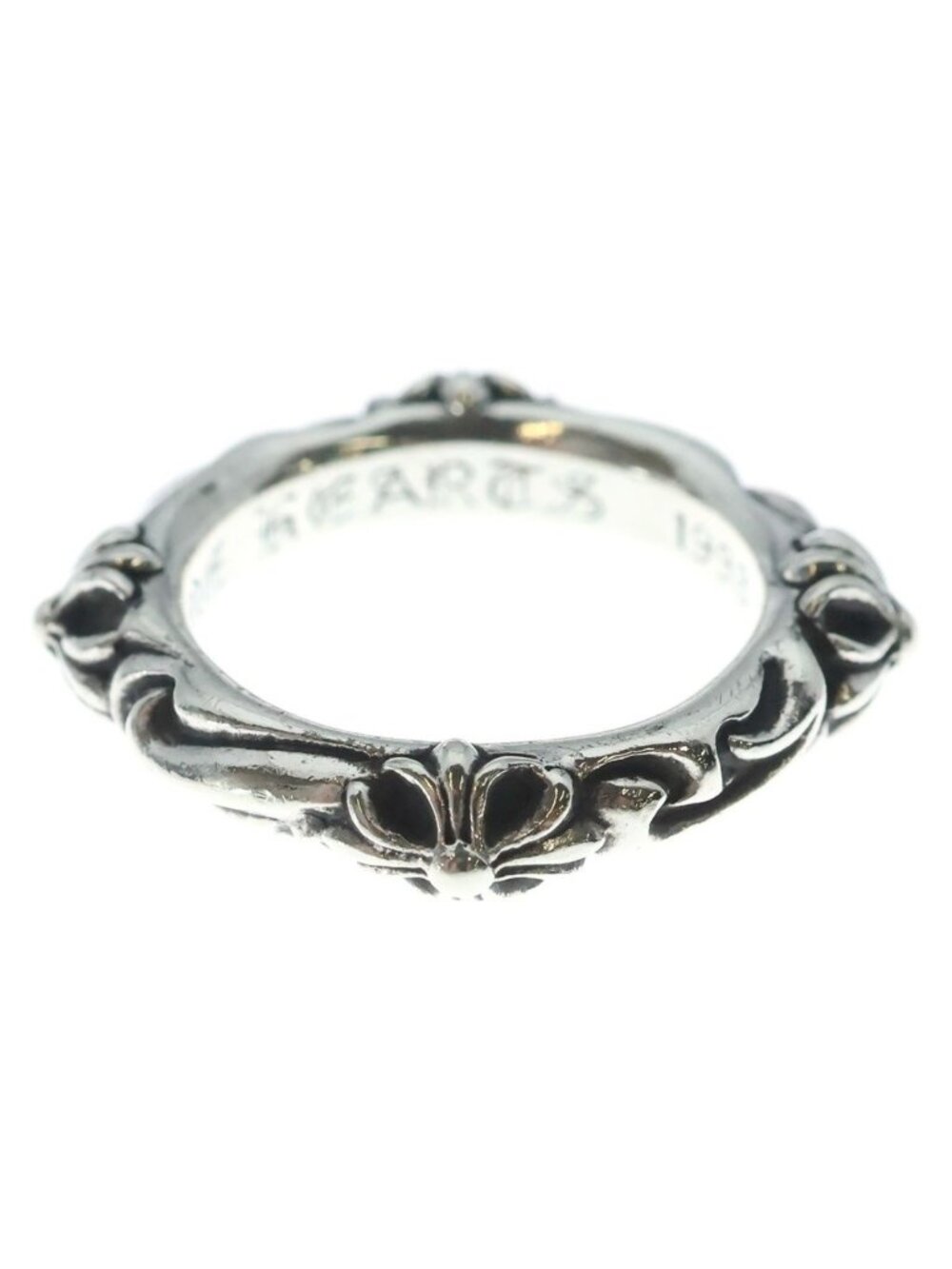 Chrome Hearts Band Sbt Ring Silver